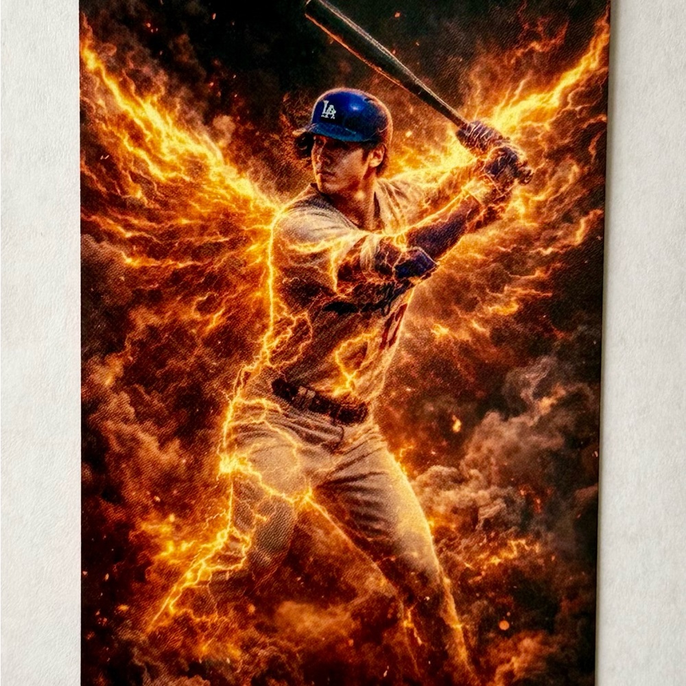 Topps Shohei Ohtani Los Angeles Dodgers Serial Numbered #1/50 Baseball Card